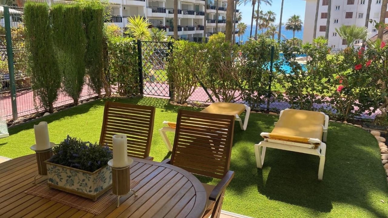 Mi Capricho, Beachfront, Grownfloor, Private Garden & Terrace Sitio de Calahonda المظهر الخارجي الصورة